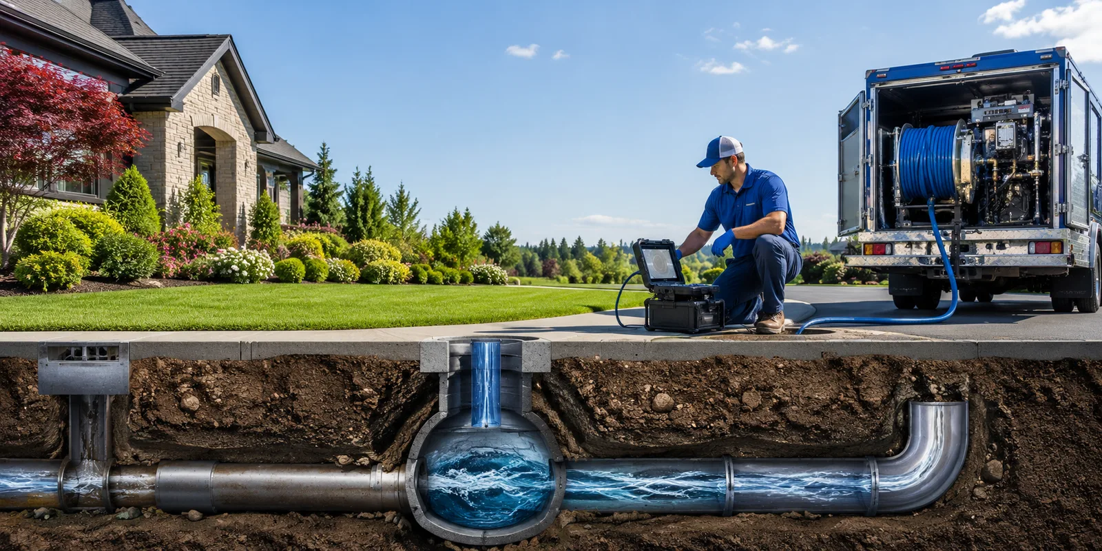 Drainage restoration information for Hamburg, PA